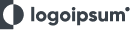 Logo with a stylized letter